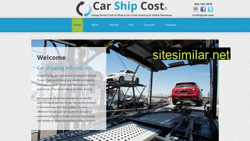 carshipcost.com alternative sites