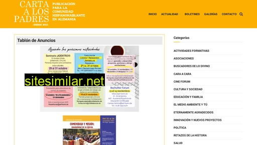 cartaalospadres.com alternative sites