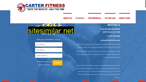 carterfitness.com alternative sites