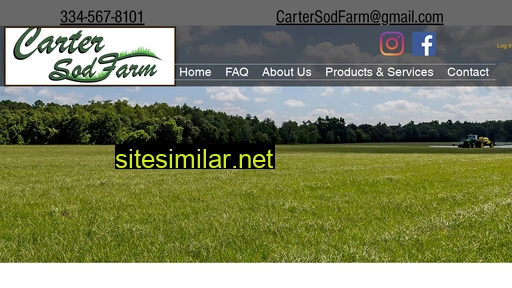 cartersodfarm.com alternative sites
