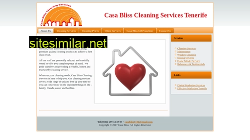 casablisscleaningservices.com alternative sites