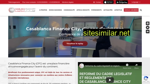 casablancafinancecity.com alternative sites