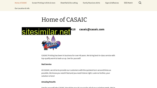 casaic.com alternative sites