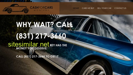cashforcarsmonterey.com alternative sites
