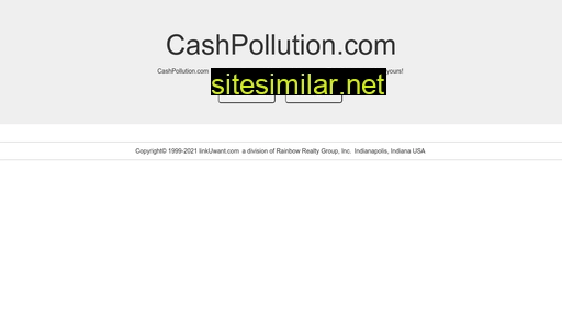 Cashpollution similar sites