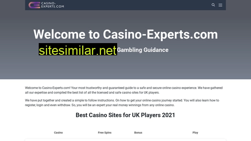 casino-experts.com alternative sites