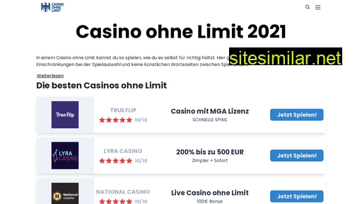 casino-ohne-limit.com alternative sites
