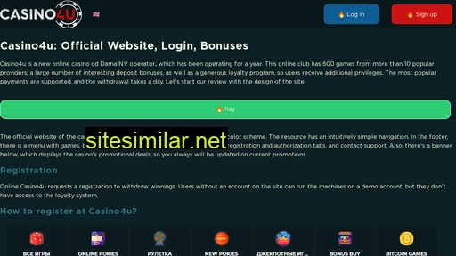 casino4u-online.com alternative sites