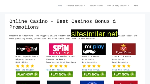 casino545.com alternative sites
