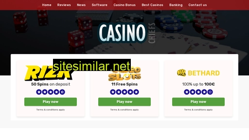casinochiefs.com alternative sites