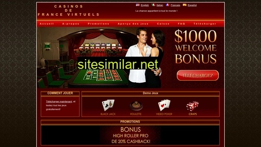 Casinosdefrancevirtuels similar sites