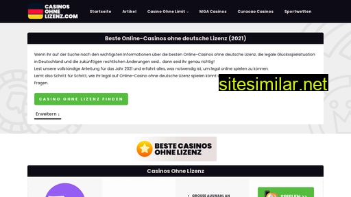 casinosohnelizenz.com alternative sites