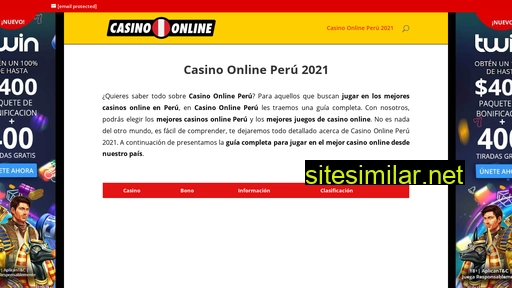 casinosonlineperu.com alternative sites