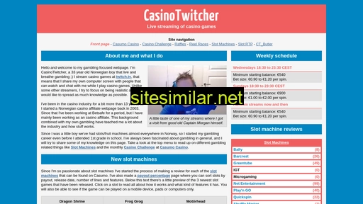 casinotwitcher.com alternative sites