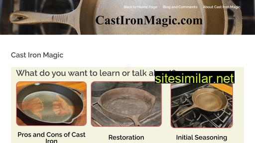 castironmagic.com alternative sites