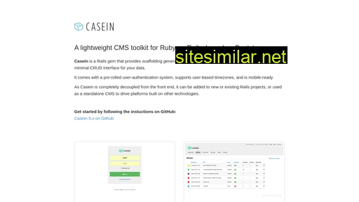 Caseincms similar sites