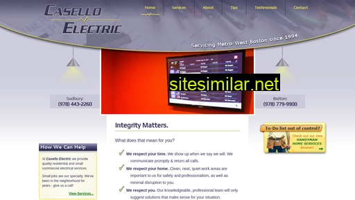 caselloelectric.com alternative sites