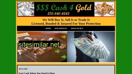 cashcash4gold.com alternative sites