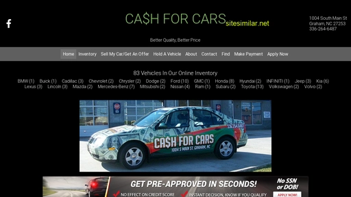 cashforcarsnc.com alternative sites