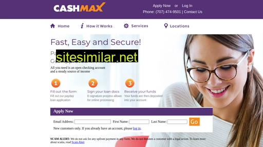 cashmaxloans.com alternative sites