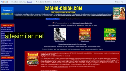 casino-crush.com alternative sites