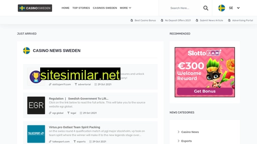 casino-sweden.com alternative sites