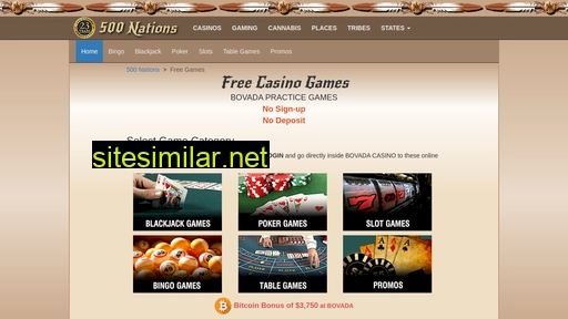 casino.500nations.com alternative sites