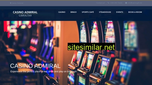 Casinoadmiralgibraltar similar sites