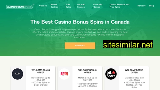 casinobonusspins.com alternative sites