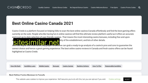 casinocredo.com alternative sites
