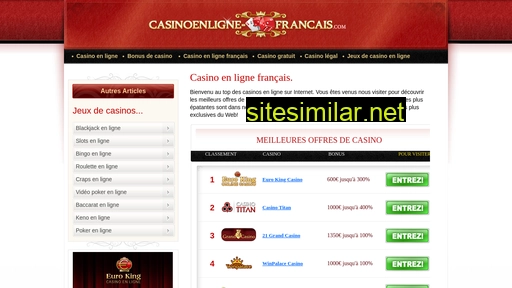 casinoenligne-francais.com alternative sites