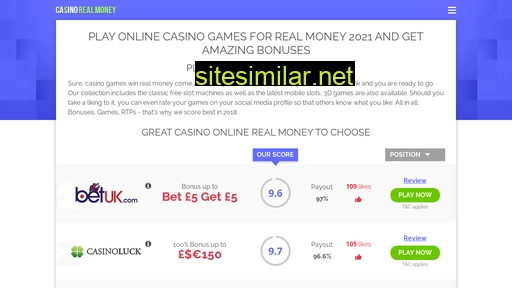 casinogames-realmoney.com alternative sites
