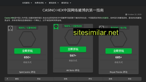 Casinohex-cn similar sites