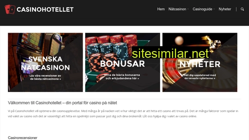 casinohotellet.com alternative sites