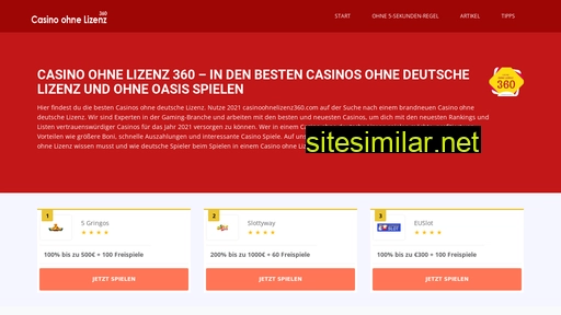 casinoohnelizenz360.com alternative sites