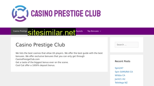 casinoprestigeclub.com alternative sites
