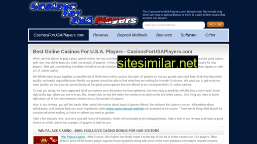 casinosforusaplayers.com alternative sites