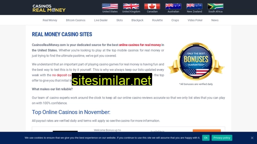 casinosrealmoney.com alternative sites
