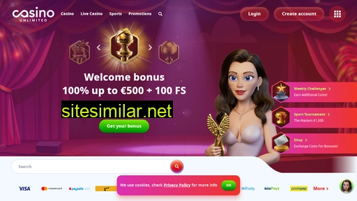 casinounlimited.com alternative sites