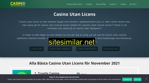 casinoutanlicenssverige.com alternative sites