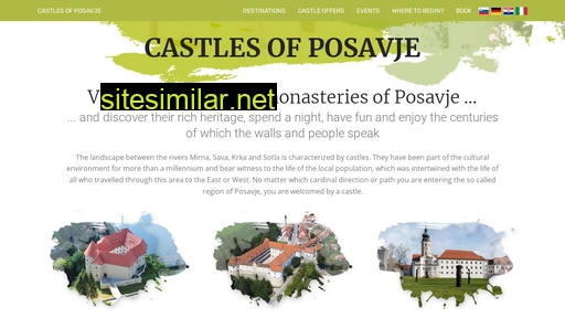 castlesofposavje.com alternative sites