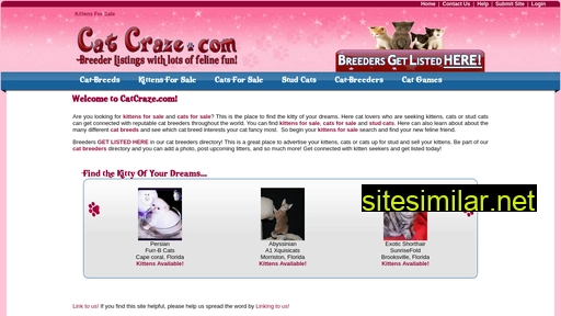 catcraze.com alternative sites