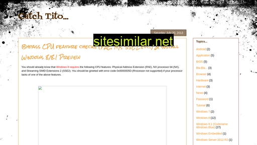 catchtito.blogspot.com alternative sites