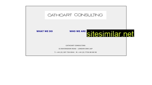 Cathcartconsulting similar sites