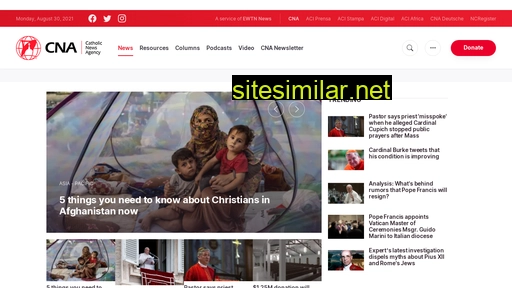 catholicnewsagency.com alternative sites