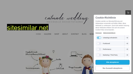 catmade-wedding.com alternative sites