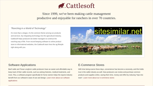 Cattlesoft similar sites