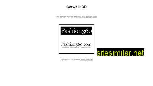 catwalk3d.com alternative sites