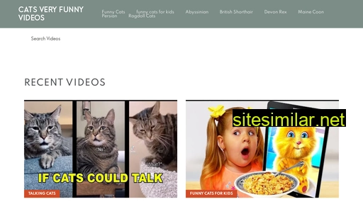 Catsveryfunnyvideos similar sites