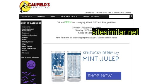 caufields.com alternative sites